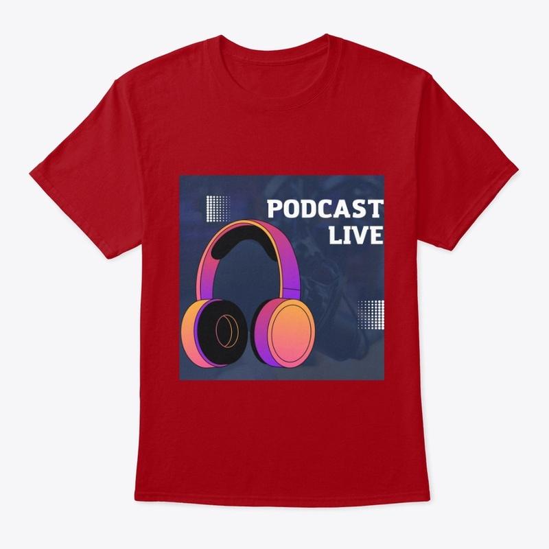 CAMISETAS PARA PODCAST E LIVE